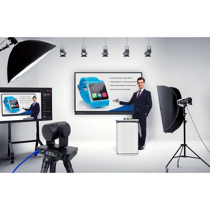 BenQ DVY23 Video Conferencing Camera - 30 fps - USB 3.0 - Thumbnail 5