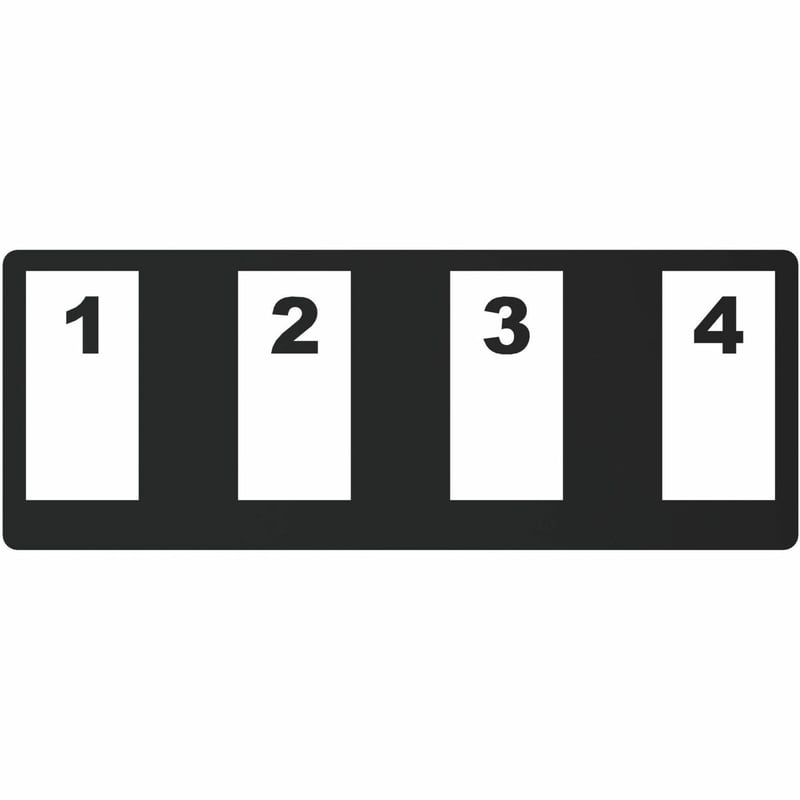 HD FLEX TRAY 4 PORT CASSETTE
