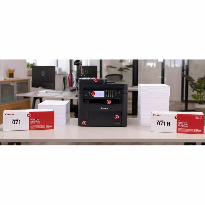 Canon imageCLASS MF275dw Wireless Laser Multifunction Printer - Monochrome