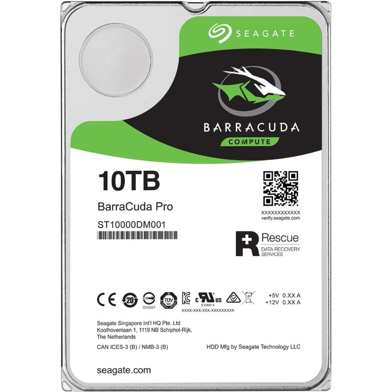 SEAGATE 10TB 7.2K 3.5 SATA - Thumbnail 1