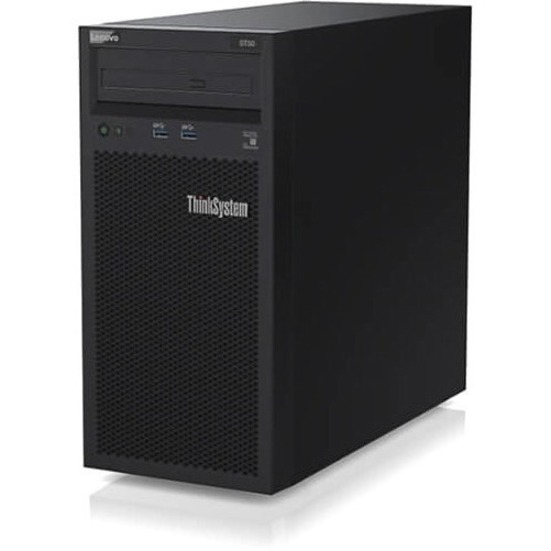 Lenovo ThinkSystem ST50 7Y48A02ENA 4U Tower Server - 1 Xeon E-2246G 3.60 GHz - 8 GB RAM - Serial ATA/600 Controller - Thumbnail 2