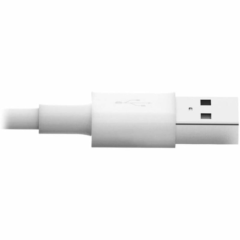 Eaton Tripp Lite Series USB-A to Lightning Sync/Charge Cable (M/M) - MFi Certified, White, 3 ft. (0.9 m) - Thumbnail 4