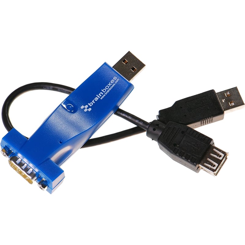 Brainboxes 1 Port RS232 USB to Serial Adapter - Thumbnail 2