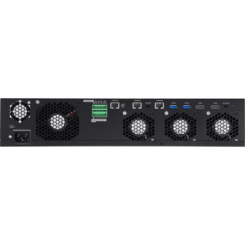 Wisenet 32CH 4K 400Mbps H.265 NVR - 48 TB HDD - Thumbnail 4