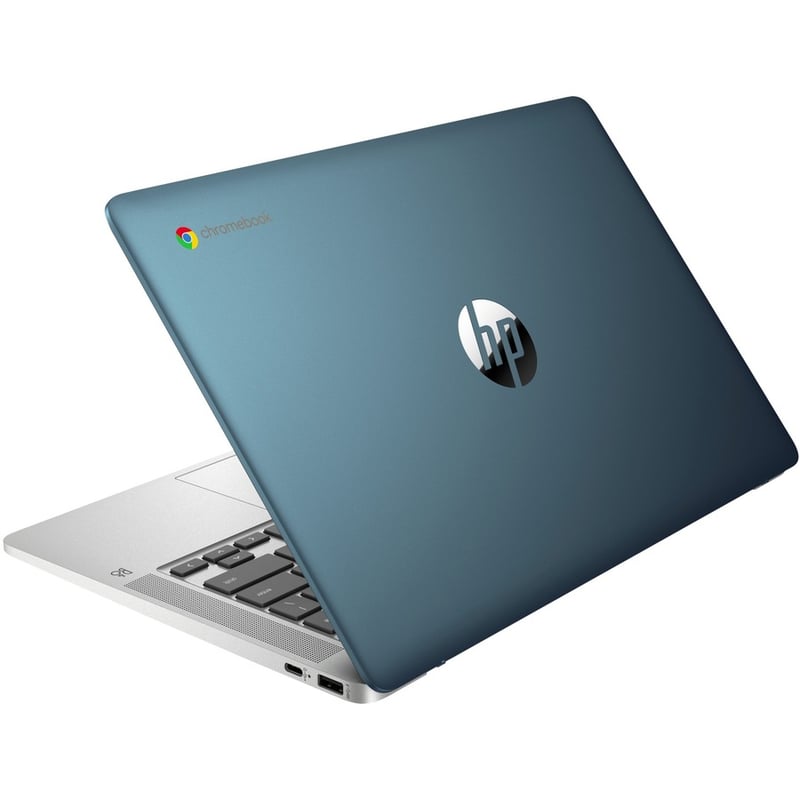 HP Chromebook 14a-na0080nr 14" Touchscreen Chromebook - HD - Intel Celeron N4020 - 4 GB - 32 GB Flash Memory - Forest Teal - Thumbnail 5