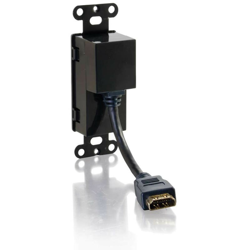 WALL PLATE - HDMI LEFT CONNECTOR - FEMALE LEFT GENDER - HDMI RIGHT CONNECTOR - F - Thumbnail 3