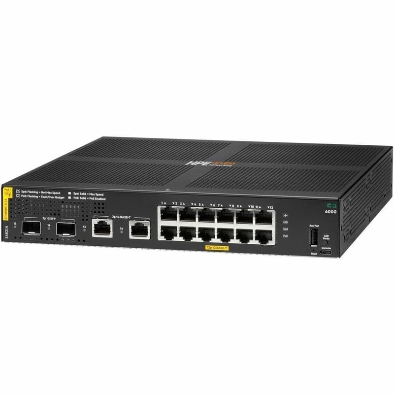 HPE ANW 6000 12G CL4 2F 139W TAA SW USEN PL-WB - Thumbnail 2