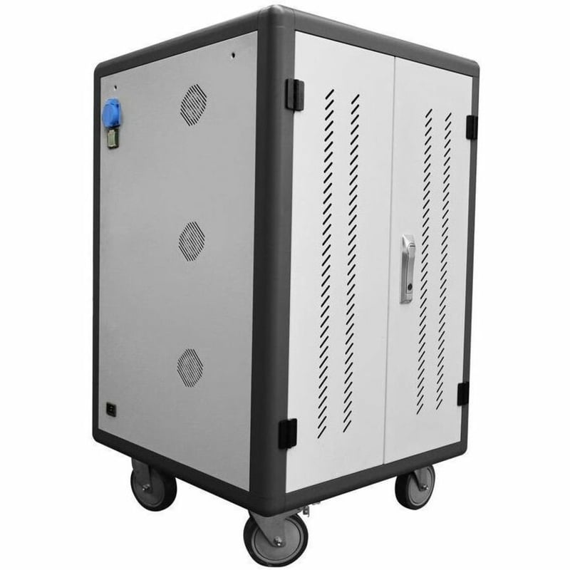 4XEM 36-Port Sliding Shelf Tablet & Laptop PDU Charging Cart - Thumbnail 1