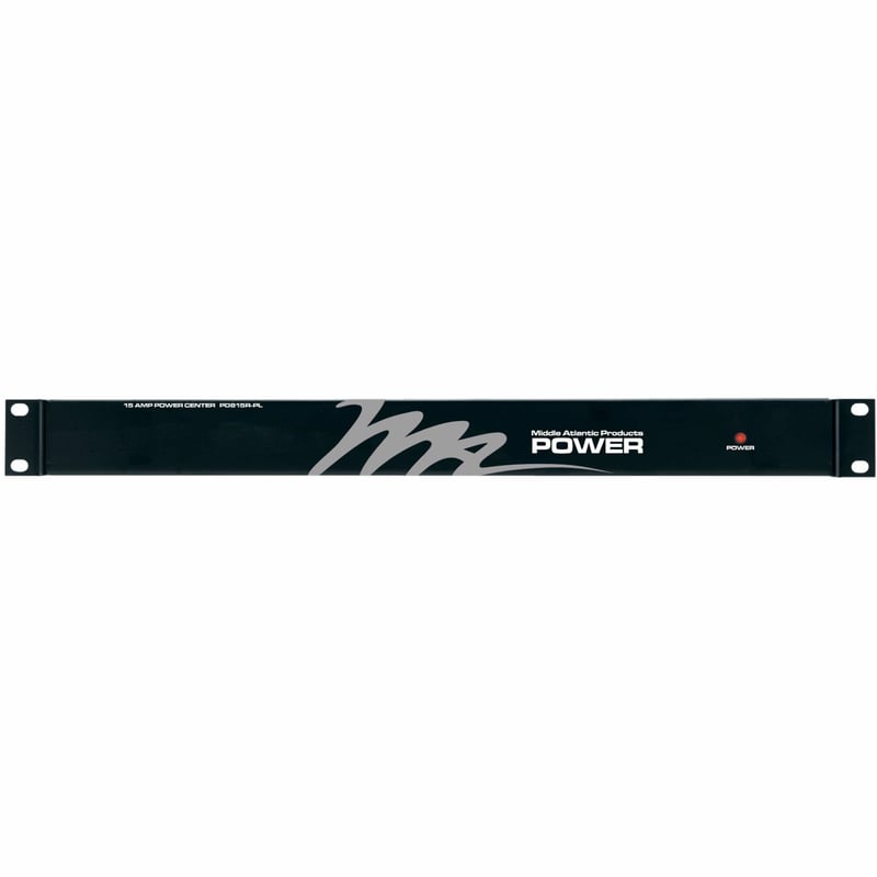 Middle Atlantic Rackmount Power Strip - Surge Protection - 8 Outlet, 15A