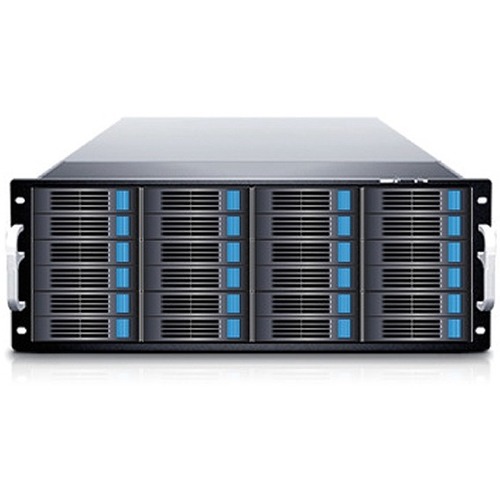 Sans Digital EliteSTOR ES424X12 - 4U 24 Bay 12G SAS/SATA to SAS JBOD with 12G SAS Expander Rackmount - Thumbnail 1