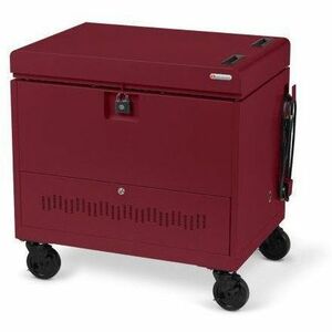 Bretford CUBE Transport Cart with Caddies - TVCT30CAD - Thumbnail 1