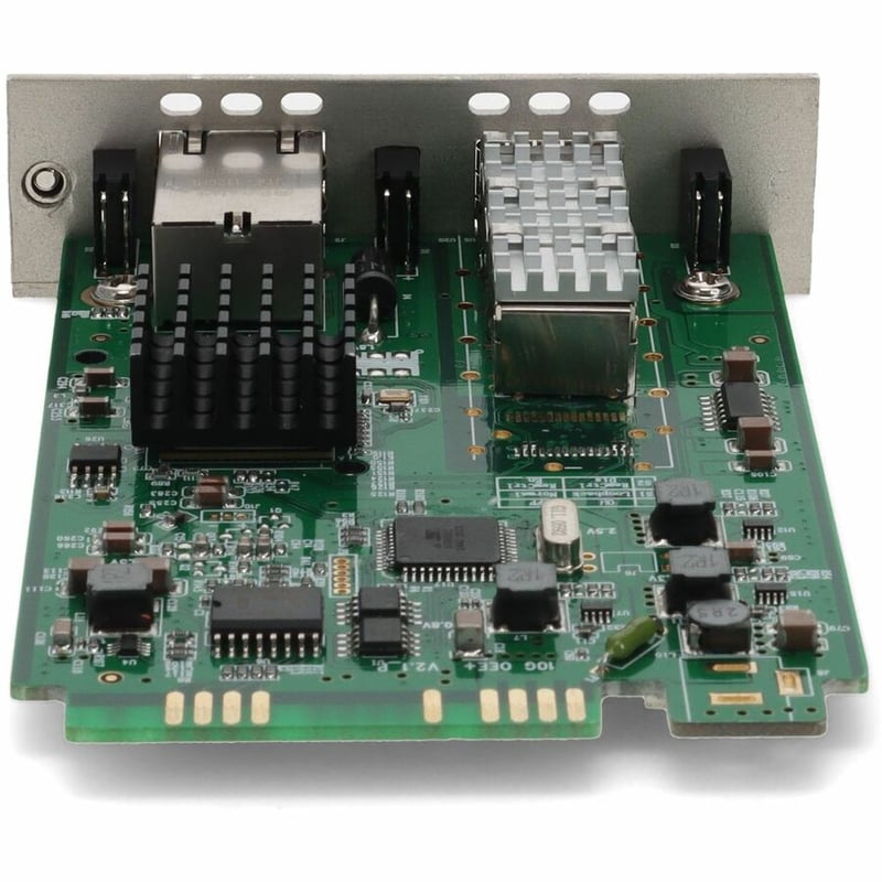 AddOn 10GBase-T RJ-45 & SFP+ Slot Media Converter Card for our rack or Standalone Systems - Thumbnail 4