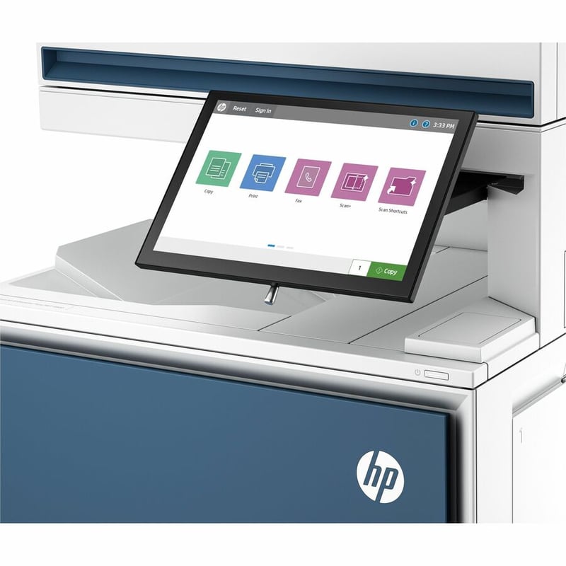 HP LaserJet Enterprise 6800zf Wired Laser Multifunction Printer - Thumbnail 2