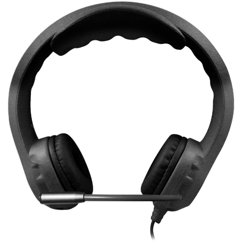 Hamilton Buhl Kid's Flex-Phones 3.5mm TRRS Headset with Gooseneck Microphone, BLACK - 42 Pack - Thumbnail 4
