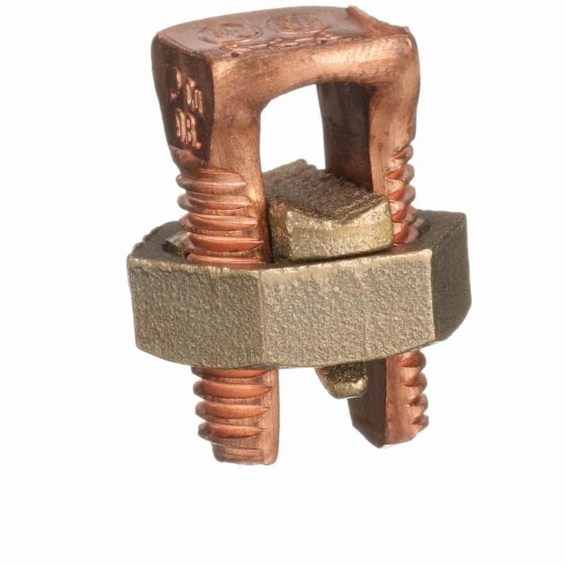 Panduit Pan-Lug SBC2-C Mech Con-Split Bolt, 2, Copper, PK100 - Thumbnail 2