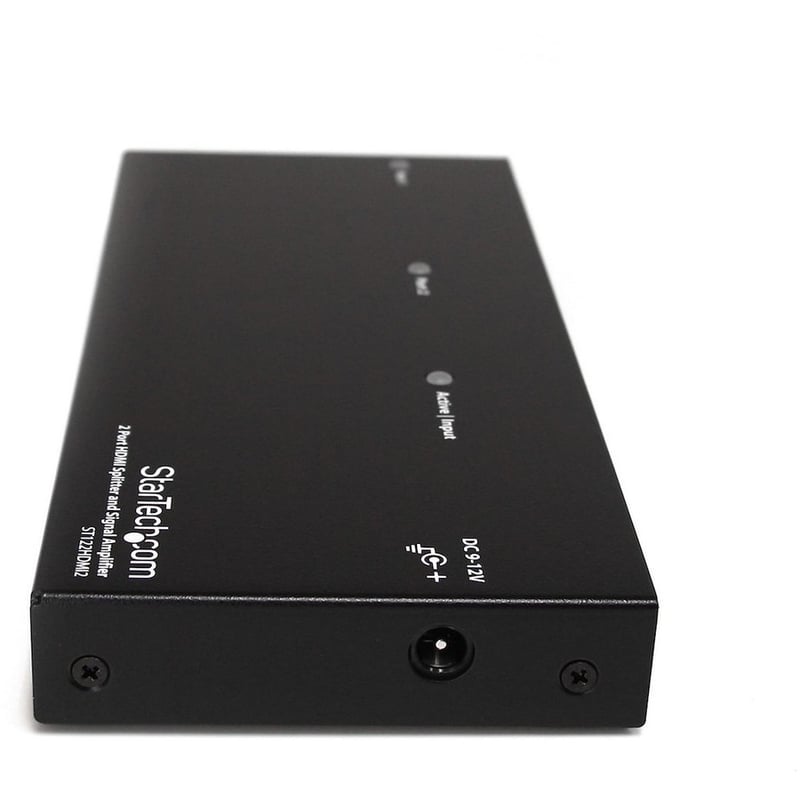 StarTech.com HDMI Splitter 1 In 2 Out - 1080p - 2 Port - Signal Amplifier - Rugged - HDMI Multi Port - HDMI Audio Splitter - Thumbnail 2
