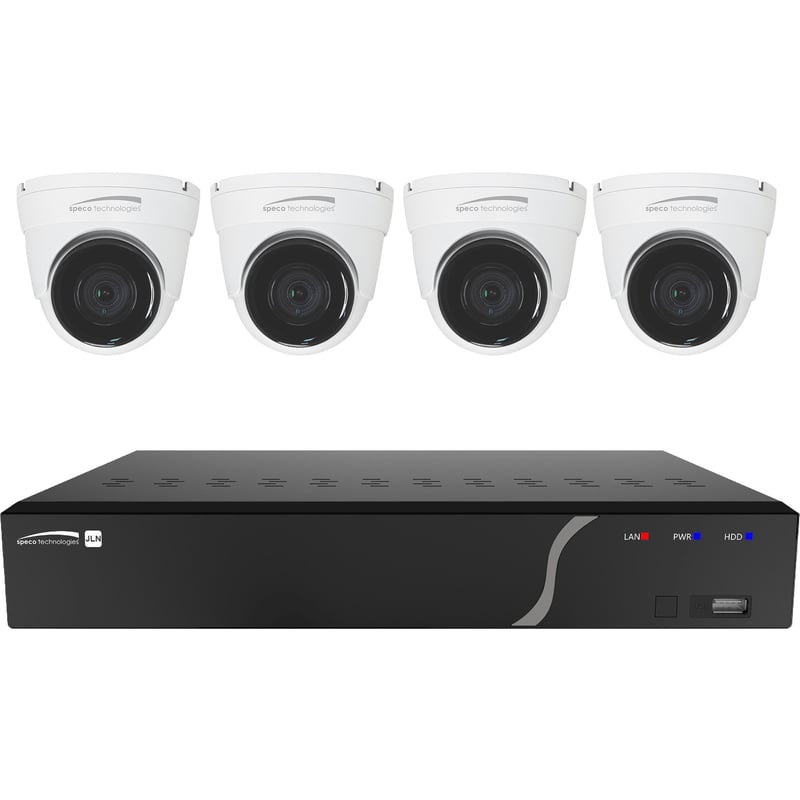 Speco ZIPK4N1 Video Surveillance System - 1 TB HDD - Thumbnail 1