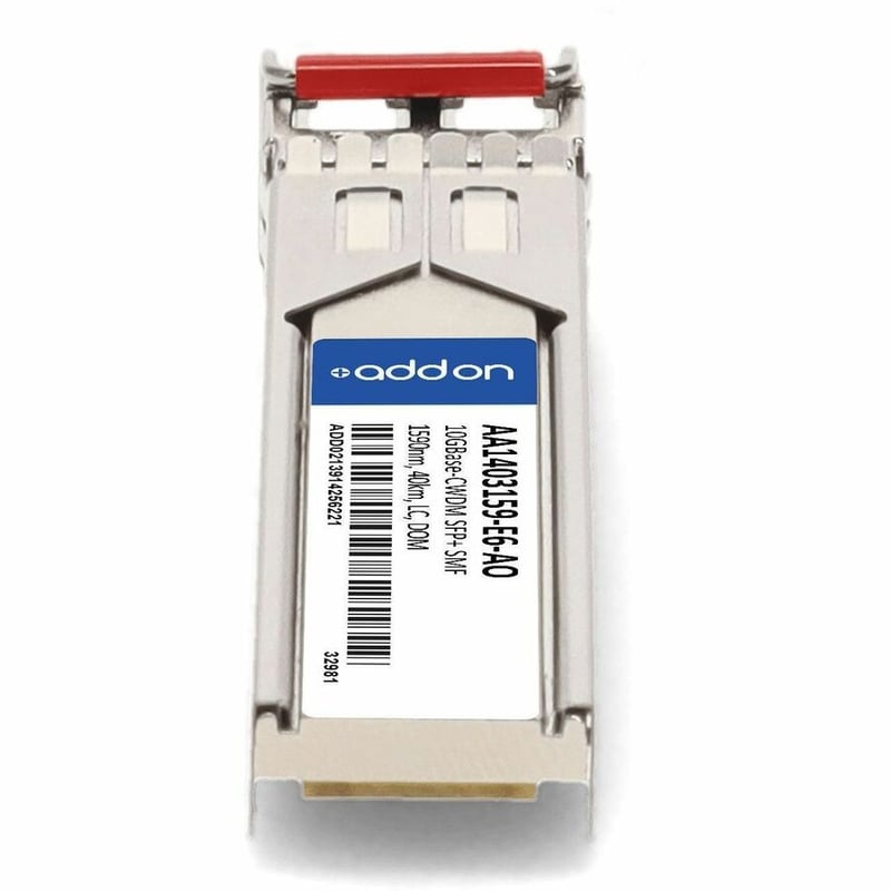 AddOn Avaya/Nortel® AA1403159-E6 Compatible TAA 10GBase-CWDM SFP+ Transceiver (SMF, 1590nm, 40km, LC, DOM) - Thumbnail 4