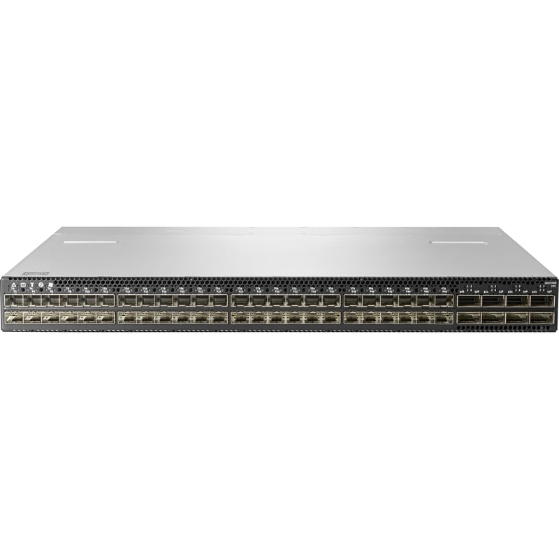HPE SN2410bM 10GbE 48SFP+ 8QSFP28 Switch - Thumbnail 1
