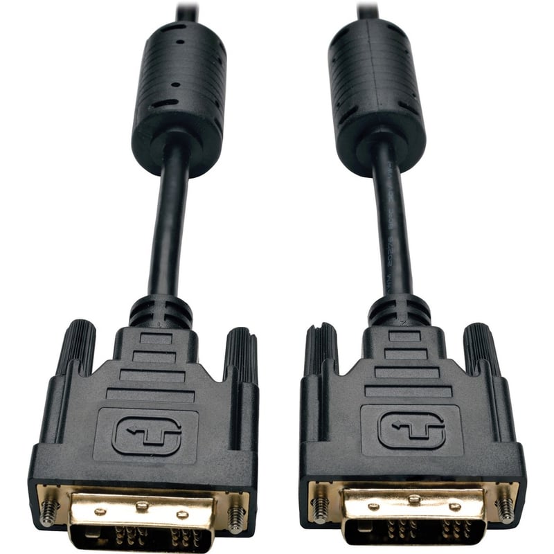 Eaton Tripp Lite Series DVI Single Link Cable, Digital TMDS Monitor Cable (DVI-D M/M), 100 ft. (30.5 m) - Thumbnail 1
