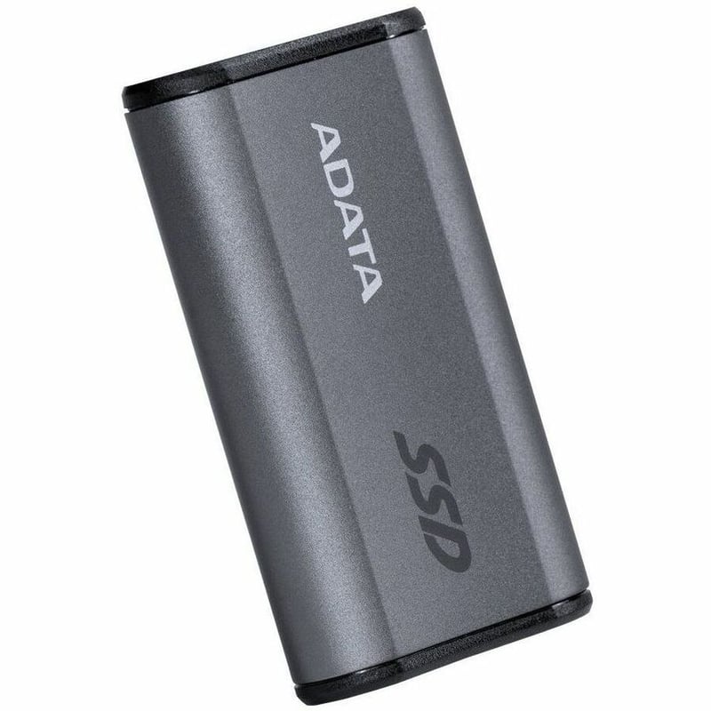 Adata Elite SE880 AELI-SE880-1TCGY 1 TB Portable Solid State Drive - External - Titanium Gray