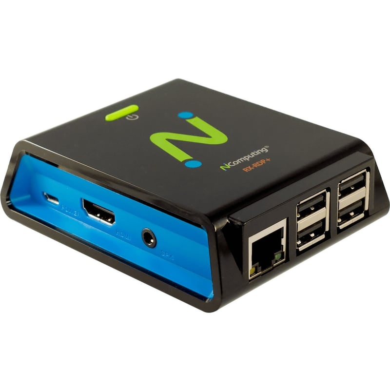 NComputing RX RX-RDP+ Thin Client - ARM Cortex A53 Quad-core (4 Core) 1.40 GHz - Thumbnail 1