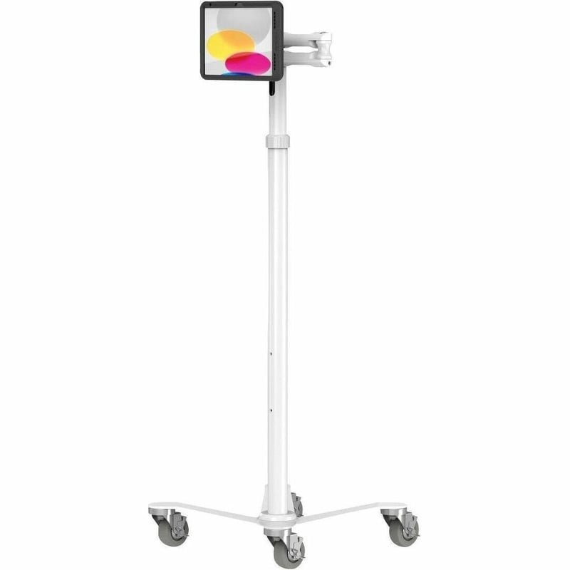 IPAD 10TH-11TH (A16) GEN POWERMOVE MEDICAL ROLLING CART EXTENDED BLACK - Thumbnail 1