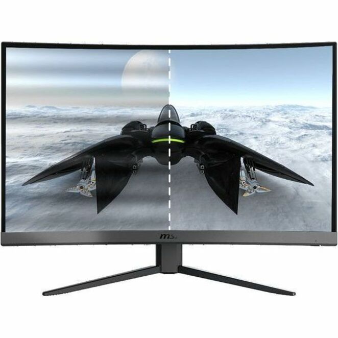 MSI Optix G32CQ4 E2 32" Class WQHD Curved Screen Gaming LCD Monitor - 16:9 - Metallic Black - Thumbnail 3