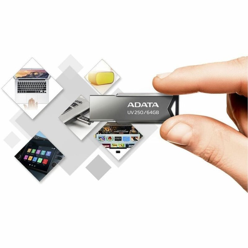 Adata Classic UV250 64GB USB 2.0 Flash Drive - Thumbnail 4