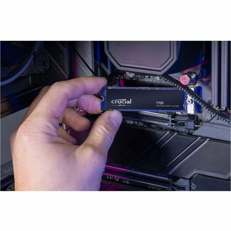 CRUCIAL T705 2TB PCIE GEN5 NVME M.2 SSD - Thumbnail 2