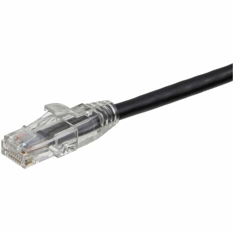 Axiom 7FT CAT6 Snagless Shielded (STP) Patch Cable - Black - TAA Compliant