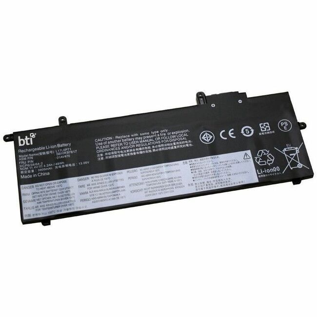 01AV472-BTI BATTERY 11.4V 48WH BTI 01AV472-BTI 11.4V 48WH BATTERY