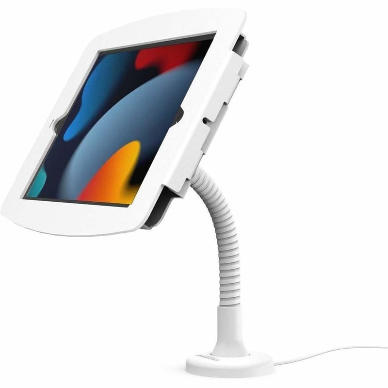 IPAD 10TH-11TH (A16) GEN SPACE ENCLOSURE FLEX ARM MOUNT WHITE - Thumbnail 1