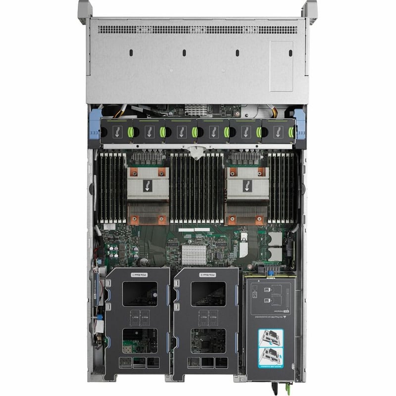 Cisco C240 M4 2U Rack Server - 2 Xeon E5-2620 v4 2.10 GHz - 128 GB RAM - Serial ATA/600 Controller - Thumbnail 2