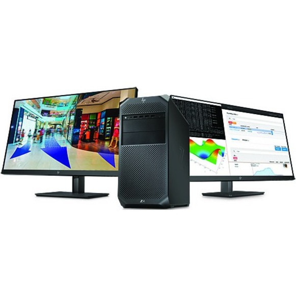 HP Z4 G4 Workstation - 1 x Intel Xeon W-2102 - 16 GB - 256 GB SSD - Mini-tower - Black - Thumbnail 5
