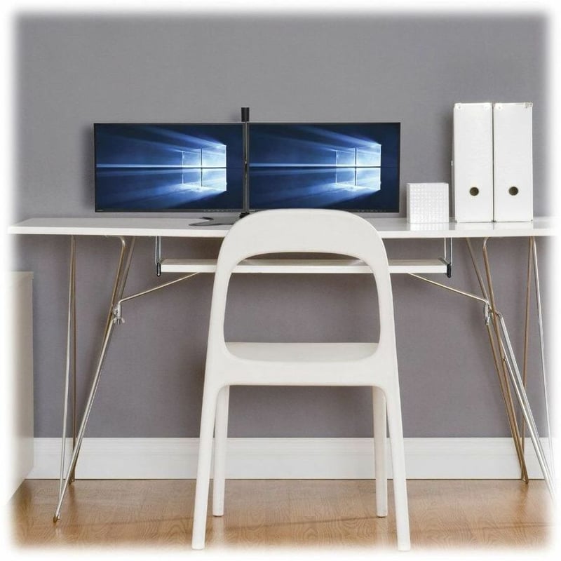 Tripp Lite by Eaton Dual-Monitor Desktop Mount Stand for 13" to 27" Flat-Screen Displays - Thumbnail 5