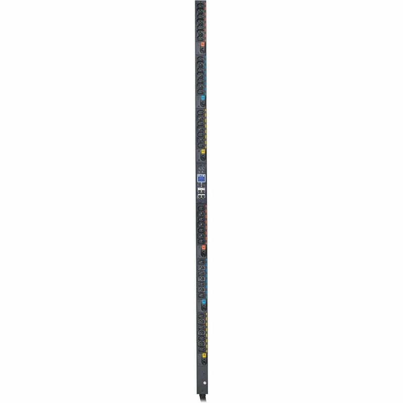 Eaton 3-Phase Metered Input Rack PDU G4, 208V, 42 Outlets, 48A, 17.3kW, 460P9W Input, 6 ft. Cord, 0U Vertical - Thumbnail 3