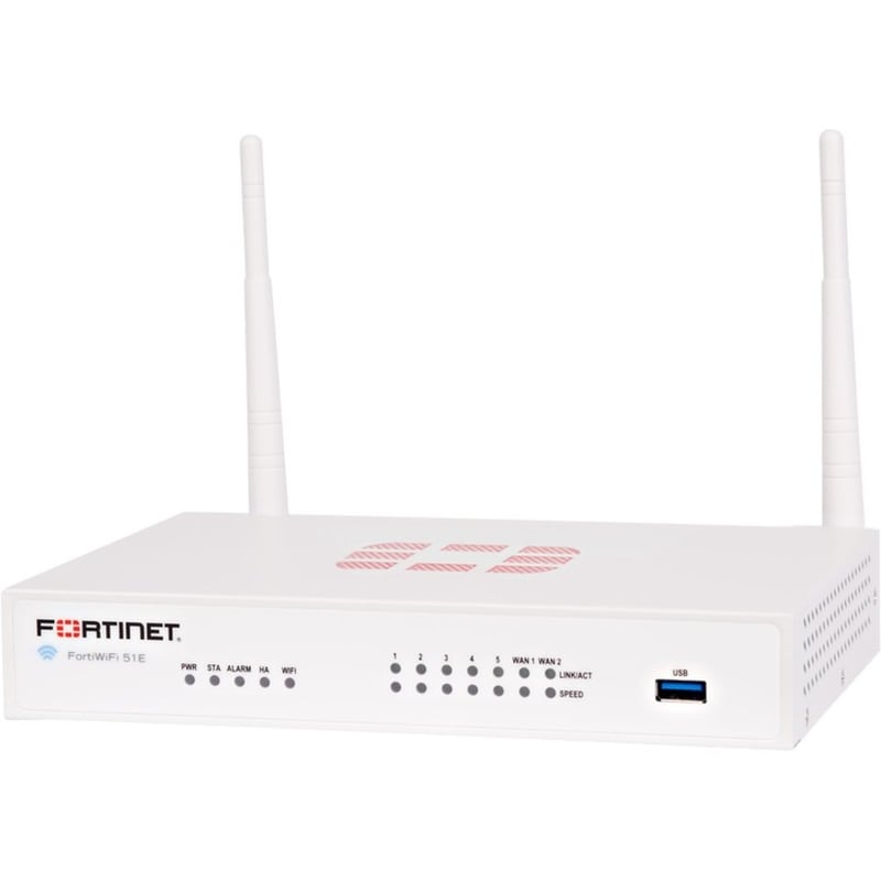 Fortinet FortiWifi FWF-51E Network Security/Firewall Appliance - Thumbnail 5