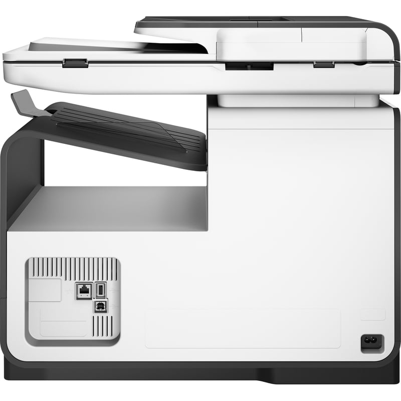 HP PageWide Pro 477dn Page Wide Array Multifunction Printer-Color-Copier/Fax/Scanner-40 ppm Mono/Color Print-2400x1200 Print-Automatic Duplex Print-50000 Pages Monthly-550 sheets Input-Color Scanner-1200 Optical Scan-Color Fax- Ethernet - Thumbnail 3
