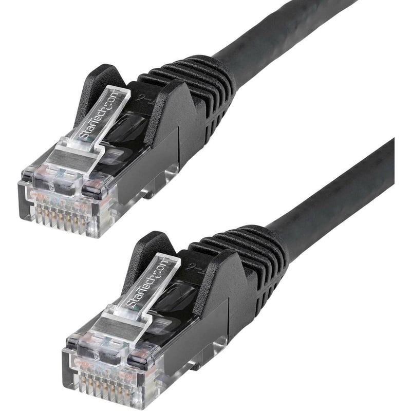 StarTech.com 35ft CAT6 Ethernet Cable - Black Snagless Gigabit - 100W PoE UTP 650MHz Category 6 Patch Cord UL Certified Wiring/TIA - Thumbnail 1