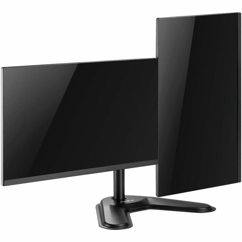 Rocstor ErgoReach Mounting Pole for Flat Panel Display - Black - Landscape/Portrait - Thumbnail 4