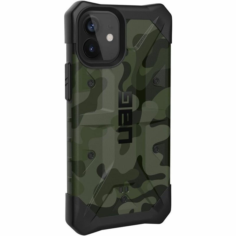 Urban Armor Gear Pathfinder SE Series iPhone 12 Mini 5G Case - Forest Camo - Thumbnail 3