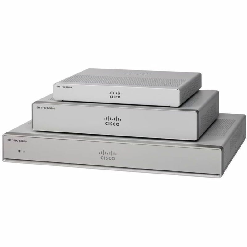 ISR1100 4PORTSDUALGEWANROUTERW/802.11AC-NWIFI REMANUFACTURED - Thumbnail 1