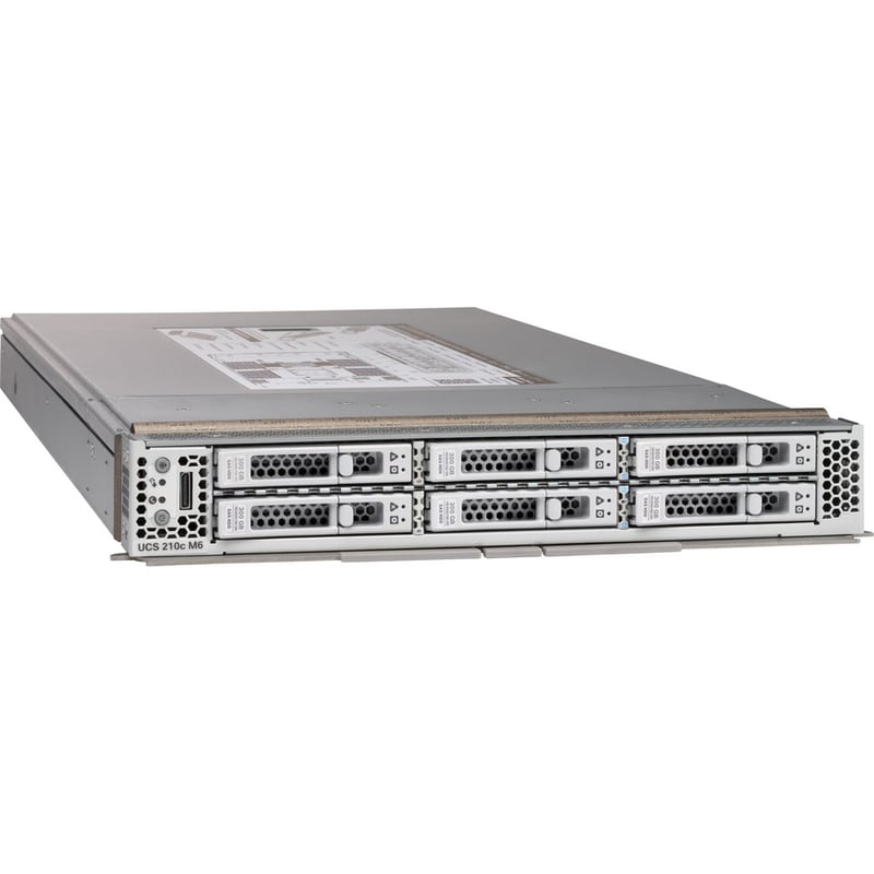 UCS 210CM6COMPUTENODEUPGW/OCPU,MEM,STORAGE,MZ REMANUFACTURED - Thumbnail 3