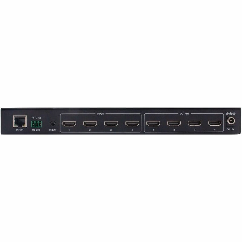 4X4 HDMI MATRIX SWITCH W VIDEO WALL CONTROLLER 4K60HZ HDR 4:4:4 - Thumbnail 3