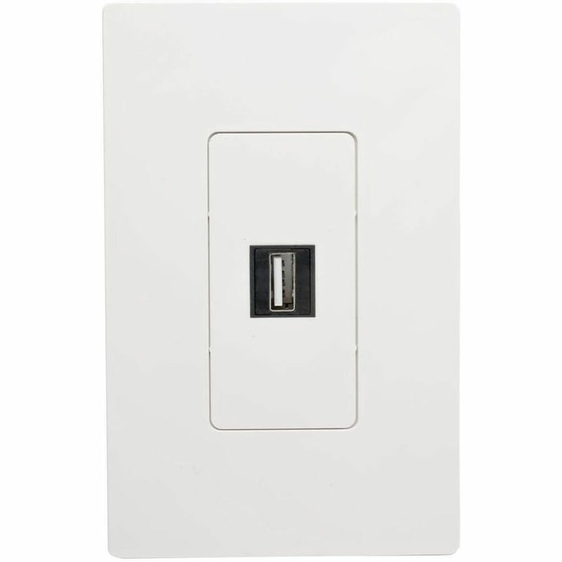 Tripp Lite by Eaton USB 2.0 All-in-One Keystone/Panel Mount Angled Coupler (F/F) Black - Thumbnail 3