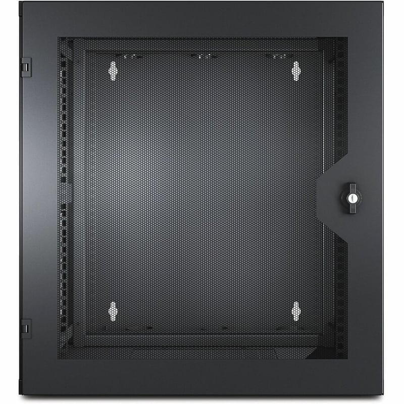 APC by Schneider Electric NetShelter WX 13U w/Threaded Hole Vertical Mounting Rail Vented Front Door Black - Thumbnail 2