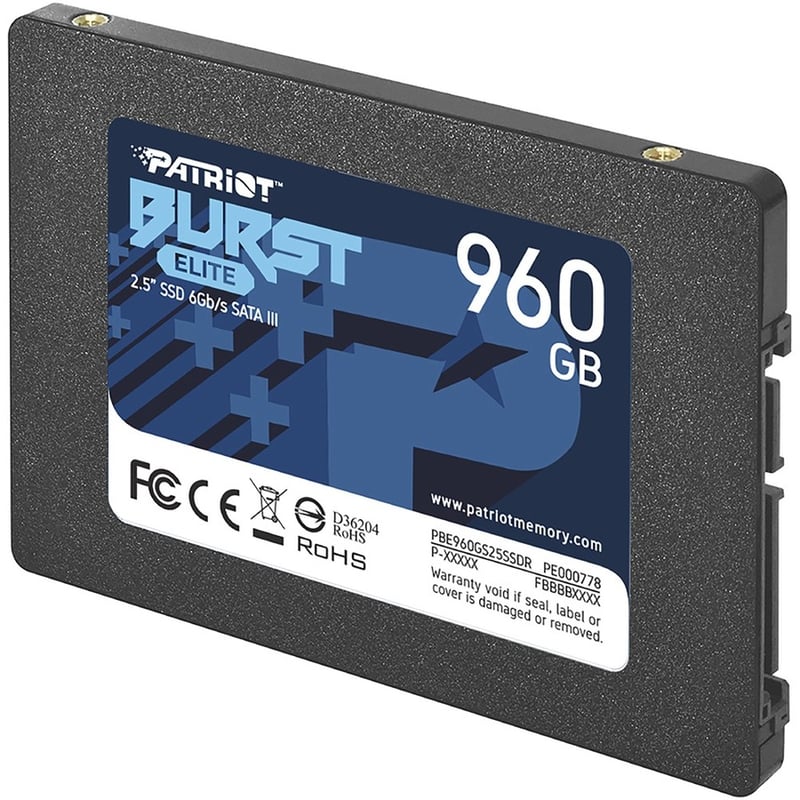 PATRIOT BURST ELITE 960GB SATA3 SSD 2.5 - Thumbnail 3