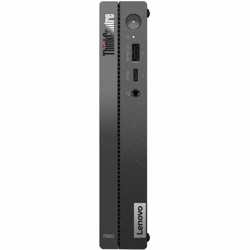 Lenovo ThinkCentre neo 50q Gen 4 12LN000BUS Desktop Computer - Intel Core i5 13th Gen i5-13420H Octa-core (8 Core) - 16 GB RAM DDR4 SDRAM - 256 GB M.2 PCI Express NVMe 4.0 x4 SSD - Tiny - Black - Thumbnail 4