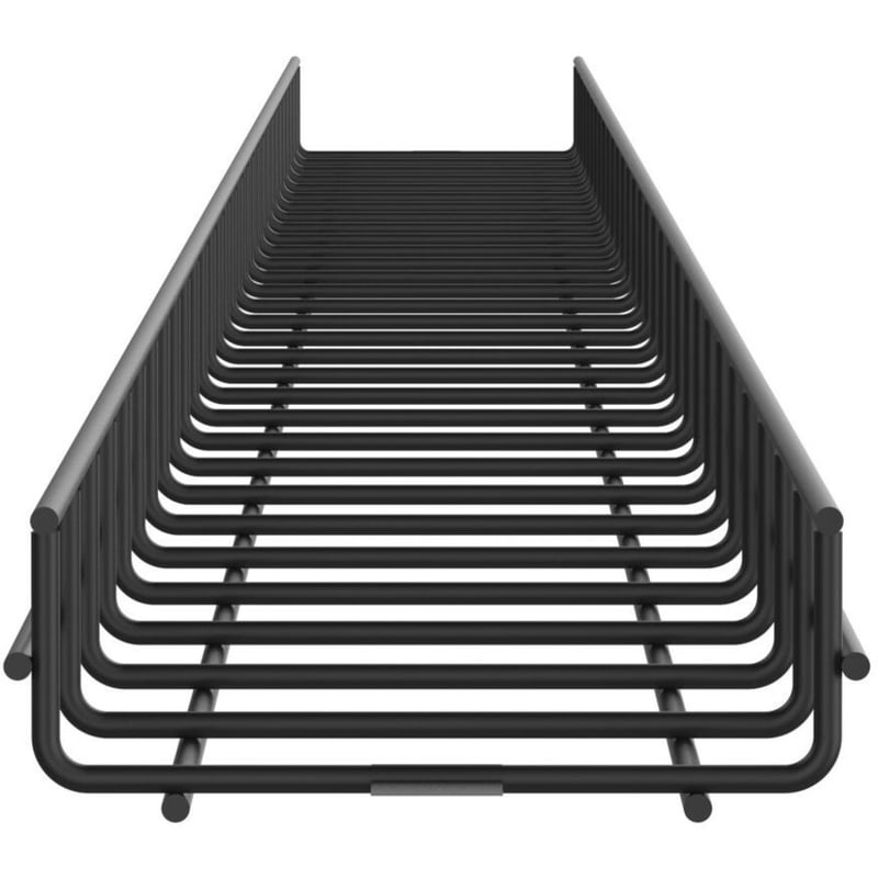 Panduit Wire Basket 2" H x 6" W, Black Powdered Coated - Thumbnail 2